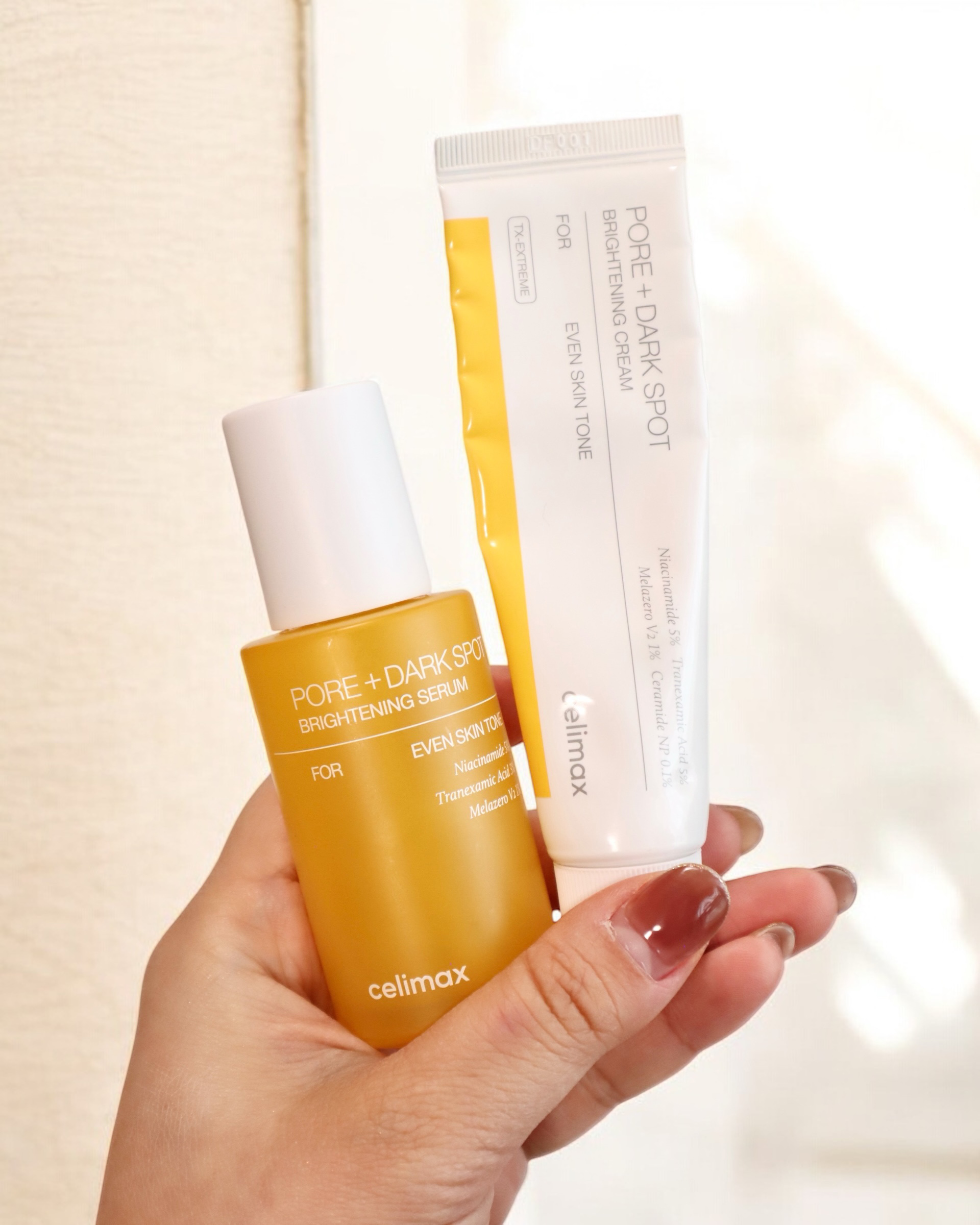 ポアブライトニングシミケアセラムマスク/celimax/シートマスク・パックを使ったクチコミ（1枚目）