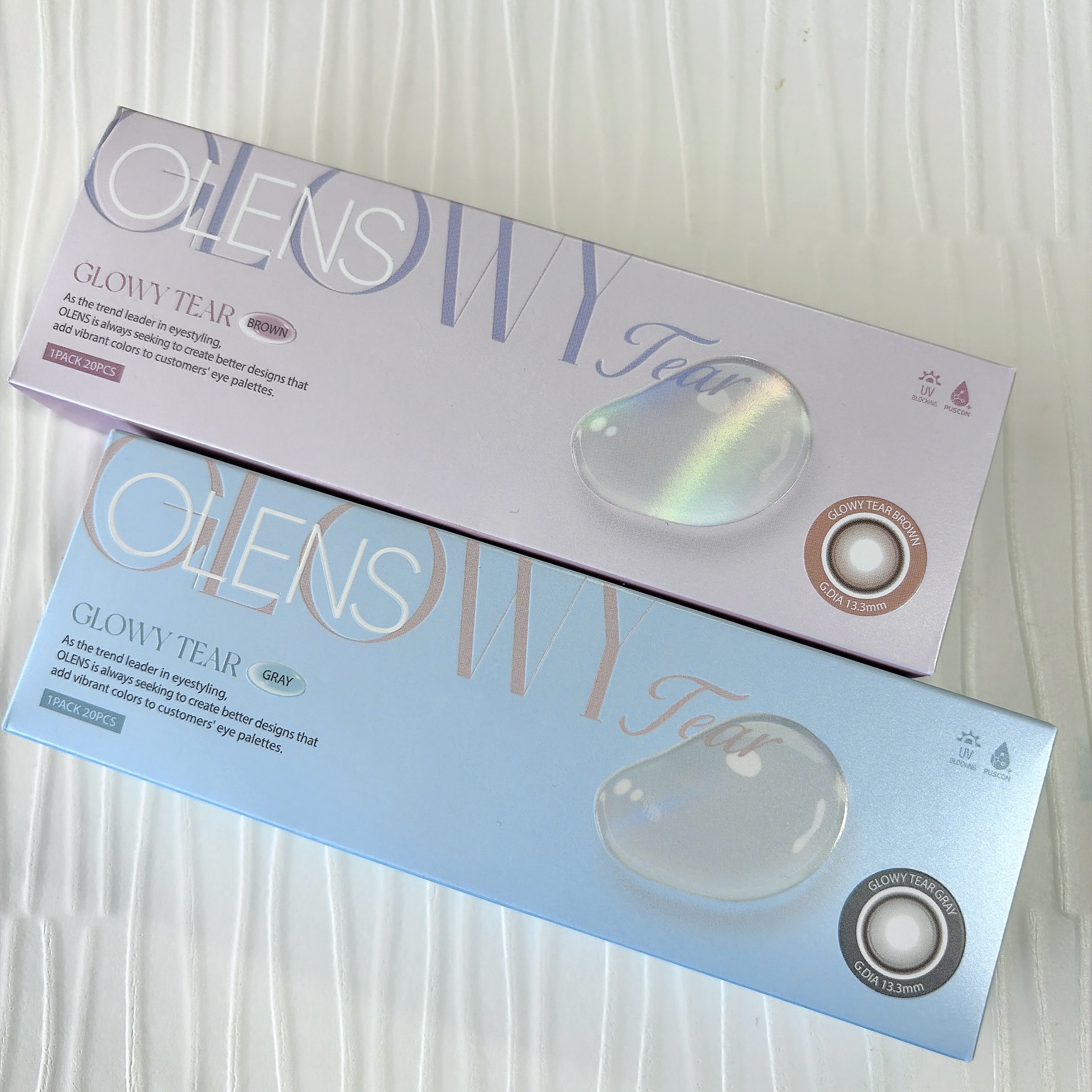 Double Tint 1day/OLENS/カラーコンタクトレンズを使ったクチコミ（1枚目）