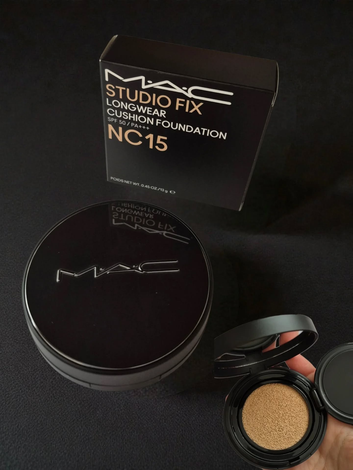 スタジオ フィックス ロングウエア クッション ファンデーション SPF 50/M・A・C/クッションファンデーションを使ったクチコミ（1枚目）