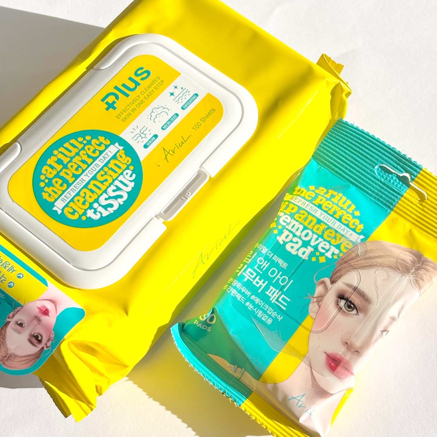 ザ パーフェクト リップ＆アイ リムーバーパッド/Ariul/クレンジングシートを使ったクチコミ（1枚目）