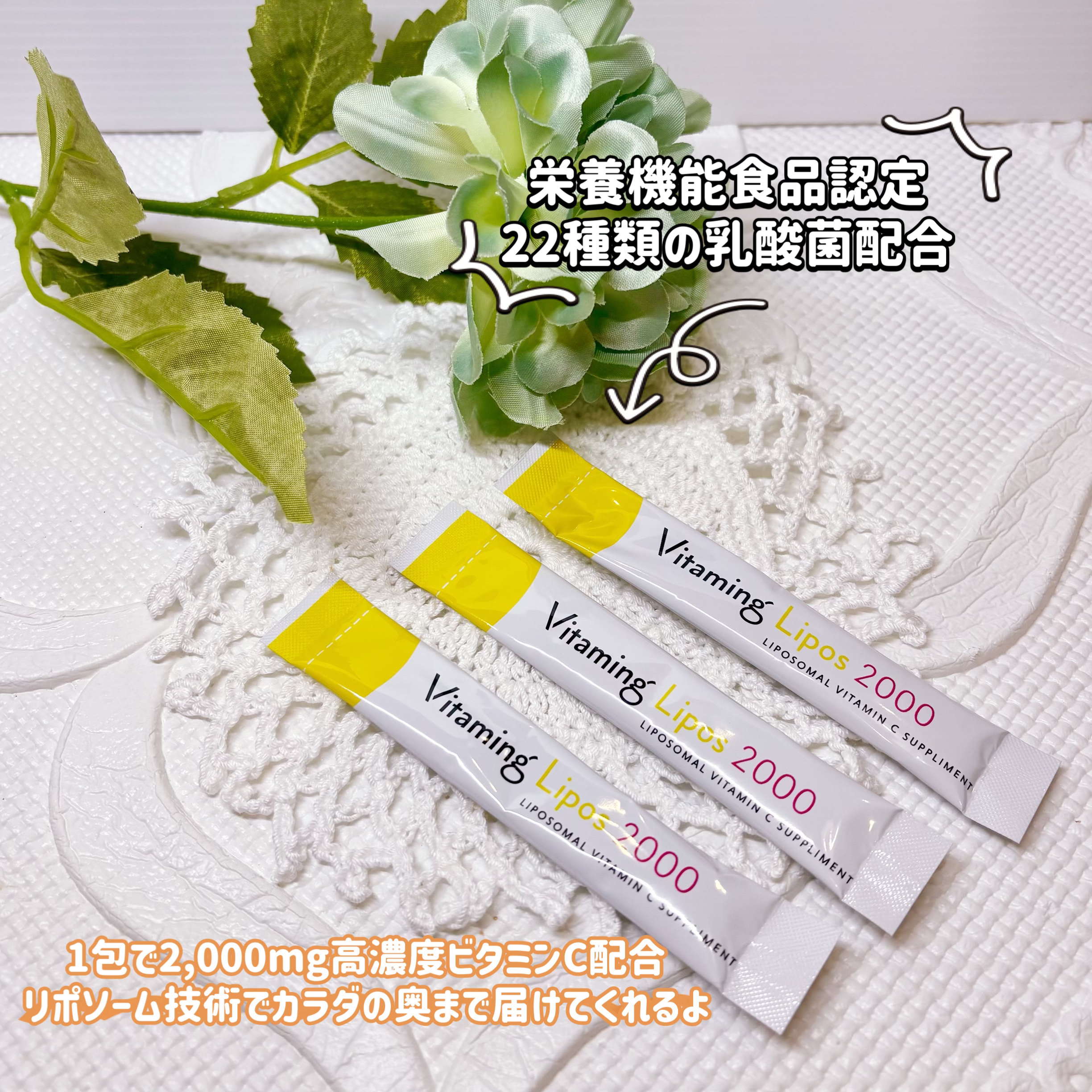 バイタミングリポス2000/Vitaming/健康サプリメントを使ったクチコミ（2枚目）