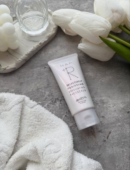 フェイススクラブ /HAP+R/スクラブ・ゴマージュを使ったクチコミ(1枚目)