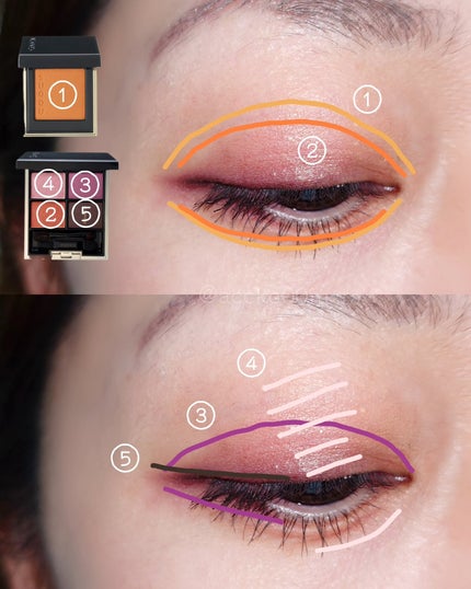 デザイニング カラー アイズ/SUQQU/アイシャドウパレットを使ったクチコミ(7枚目)