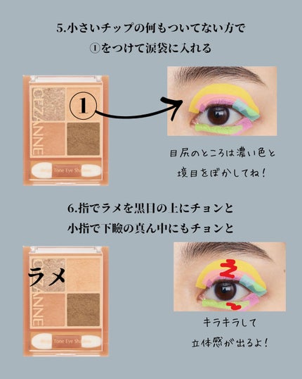 あか on LIPS 「いまいちアイシャドウ、どこまで塗るのが正解かわからない…「これ..」(5枚目)