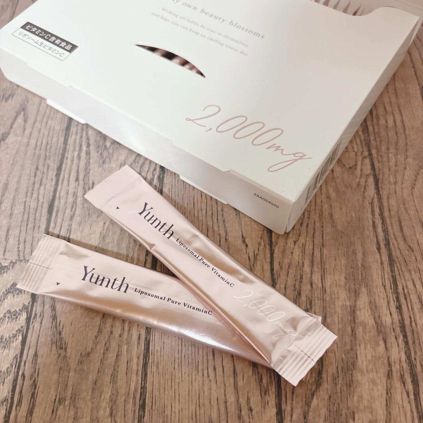 リポソーム生ビタミンC/Yunth/美容サプリメントを使ったクチコミ(2枚目)