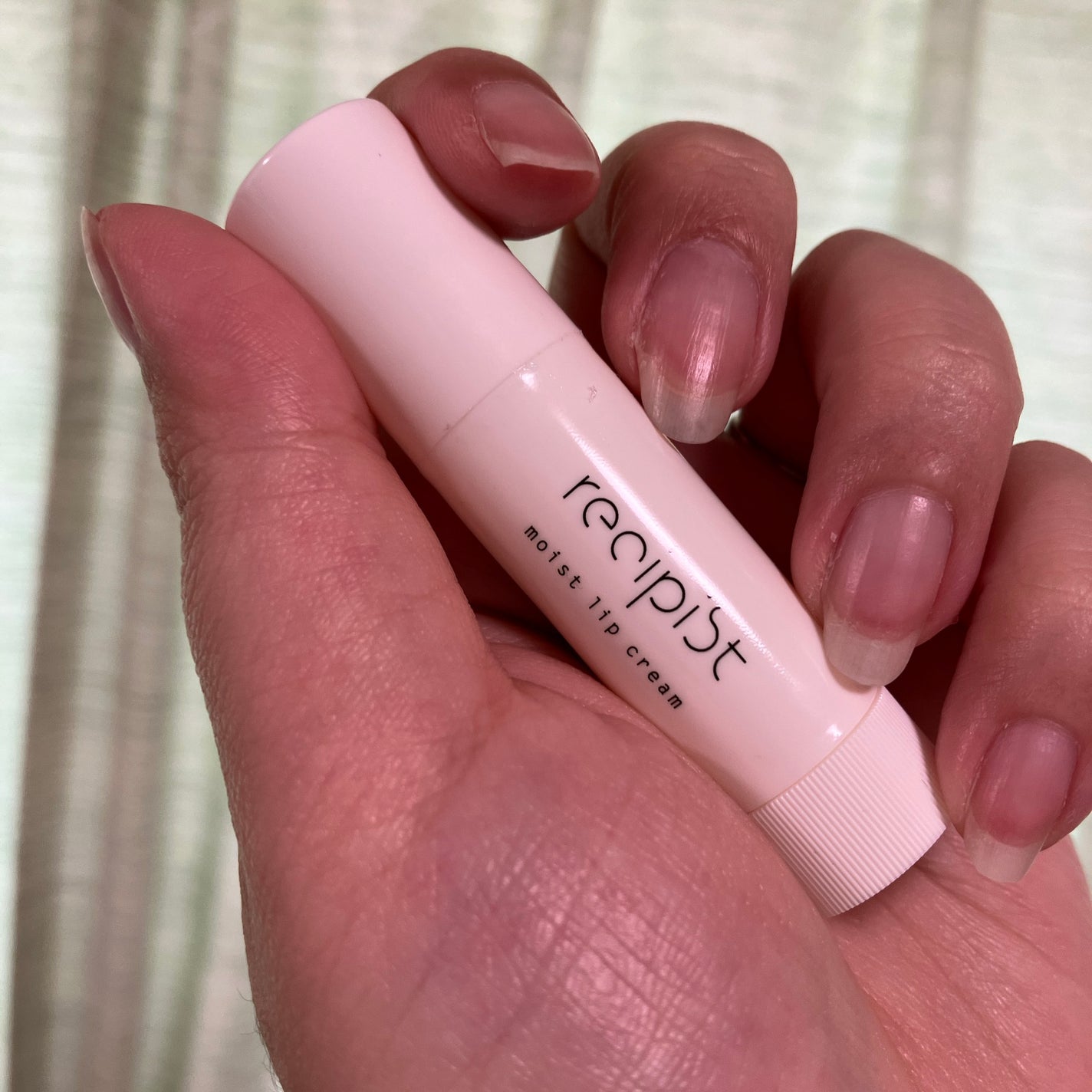 うるおいとどめるリップクリーム(無香料)/レシピスト/リップケアを使ったクチコミ(1枚目)