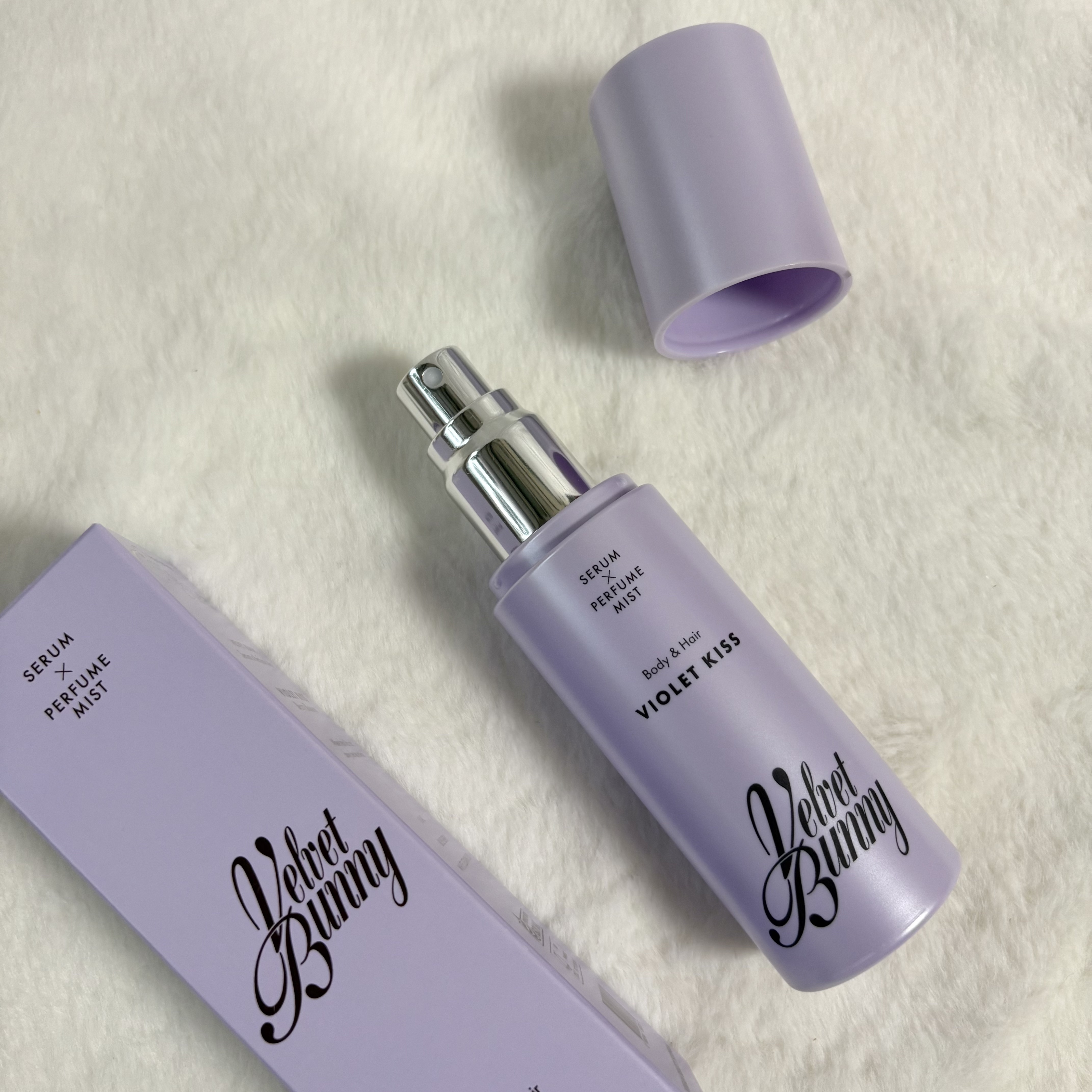 セラム X パフュームミスト VIOLET KISS/Velvet Bunny/香水(レディース)を使ったクチコミ（2枚目）