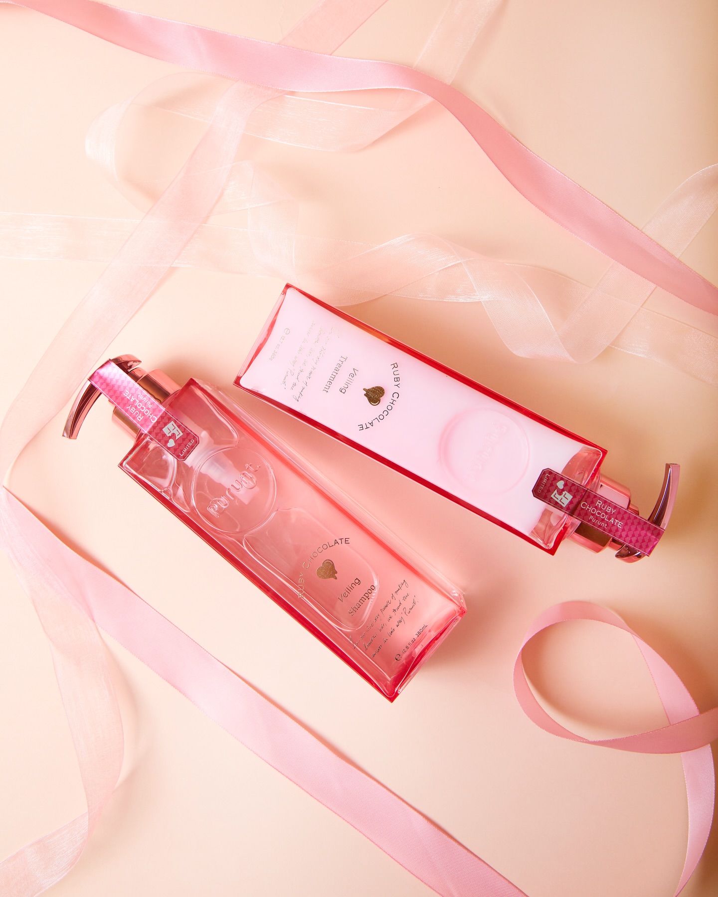 プルント　ヴェーリング　ペアセット　ルビーチョコレート/Purunt./シャンプー・コンディショナーを使ったクチコミ（1枚目）