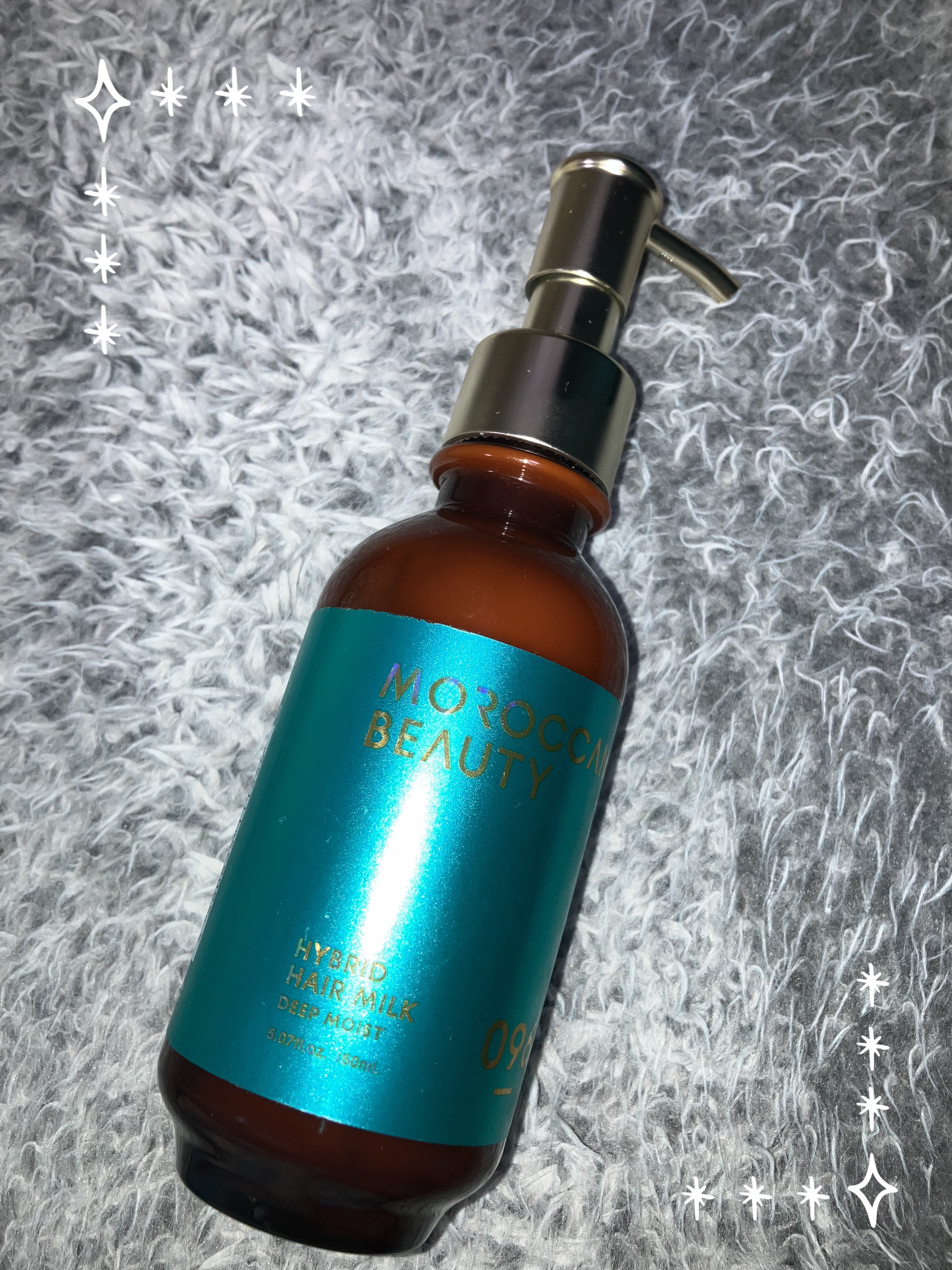 モロッカンビューティ ディープモイスト ハイブリッド ヘアミルク/モロッカンビューティ/ヘアミルクを使ったクチコミ（1枚目）