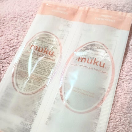 ムク+ モイスト アミノジェル シャンプー/ヘアトリートメント/muku+/市販シャンプーを使ったクチコミ(1枚目)