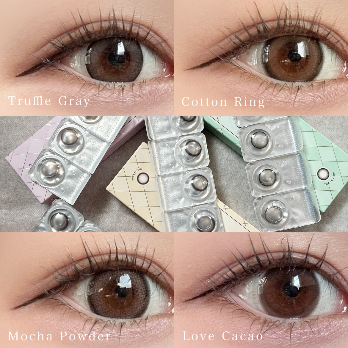 melloew 1day/melloew/ワンデー（１DAY）カラコンを使ったクチコミ（3枚目）