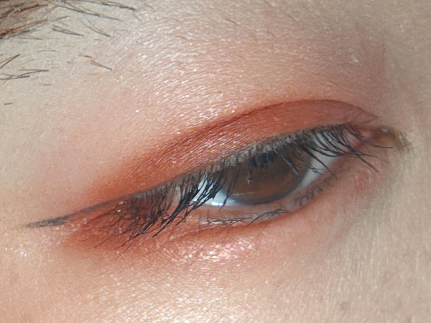  アディクション　ザ アイシャドウ プリズム 108PR Sunset Ember/ADDICTION/単色アイシャドウを使ったクチコミ（3枚目）