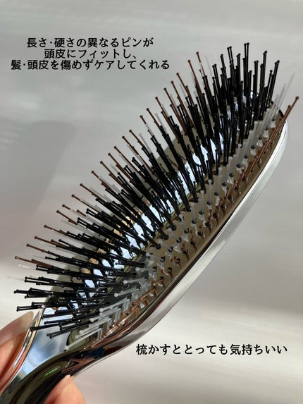 リノン スカルプケアブラシ/Linon/スカルプブラシを使ったクチコミ(2枚目)