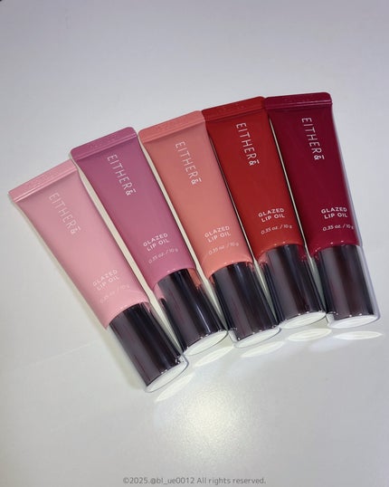 グレースドリップオイル/EITHER&/リップオイルを使ったクチコミ(5枚目)