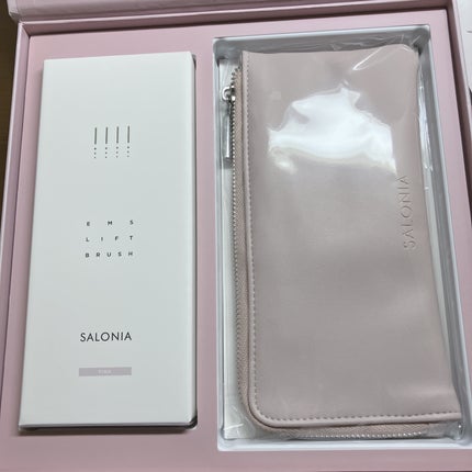EMSリフトブラシ ピンク/SALONIA/ボディケア美容家電を使ったクチコミ(1枚目)