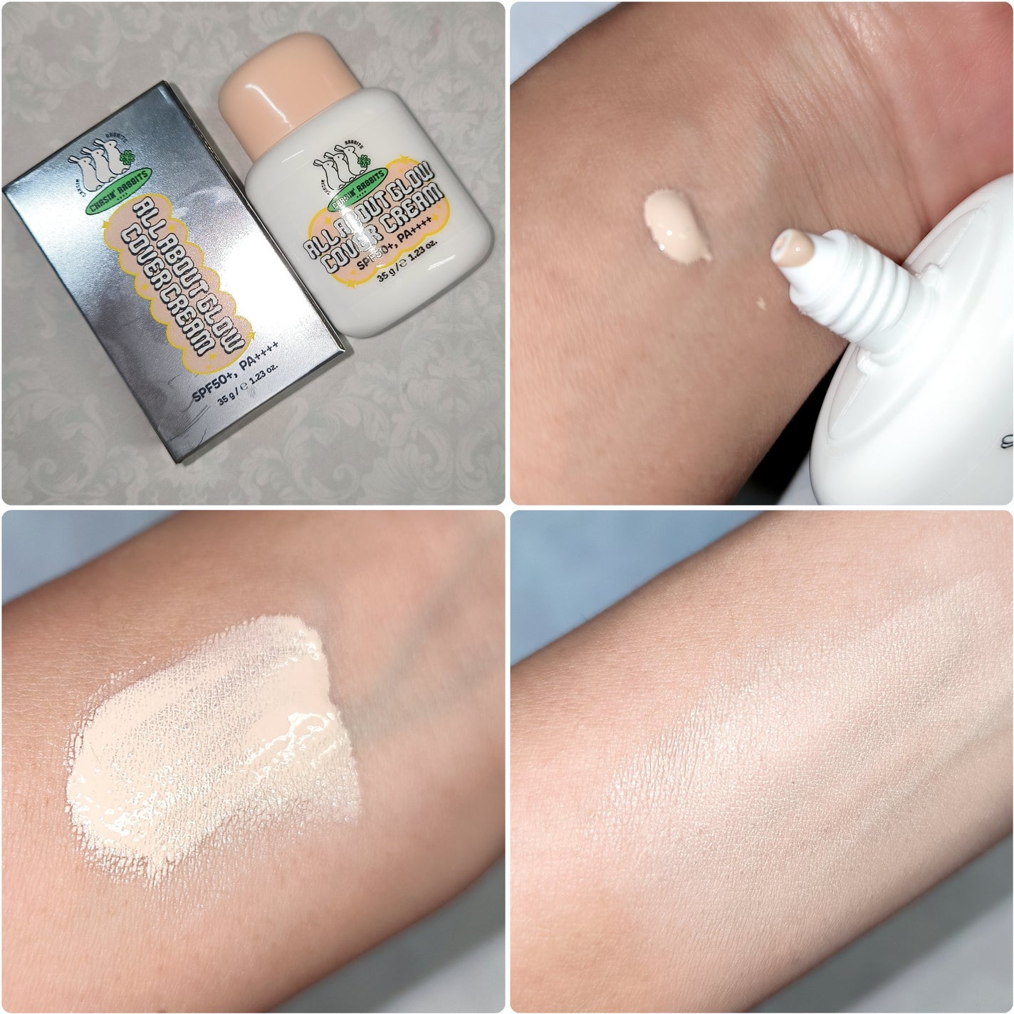 オールアバウトグロウトーンアップクリーム/CHASIN'RABBITS/化粧下地を使ったクチコミ(2枚目)