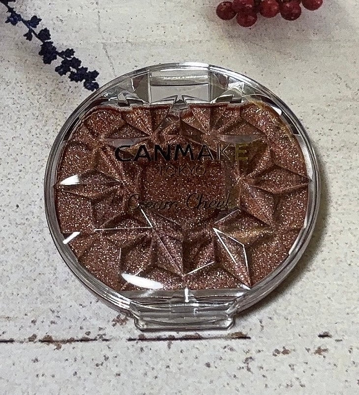 クリームチーク(パールタイプ)/キャンメイク/ジェル・クリームチークを使ったクチコミ(4枚目)