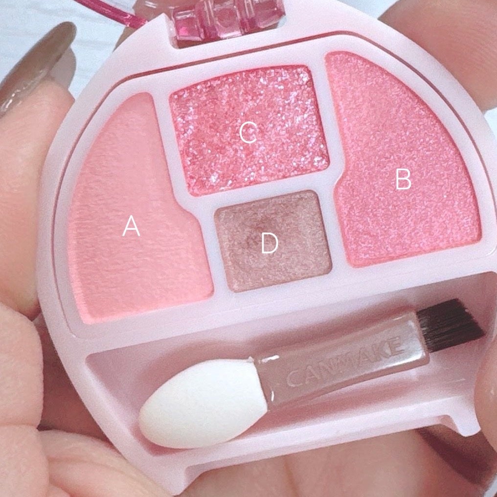 プランぷくコーデアイズ/キャンメイク/パウダーアイシャドウを使ったクチコミ(5枚目)