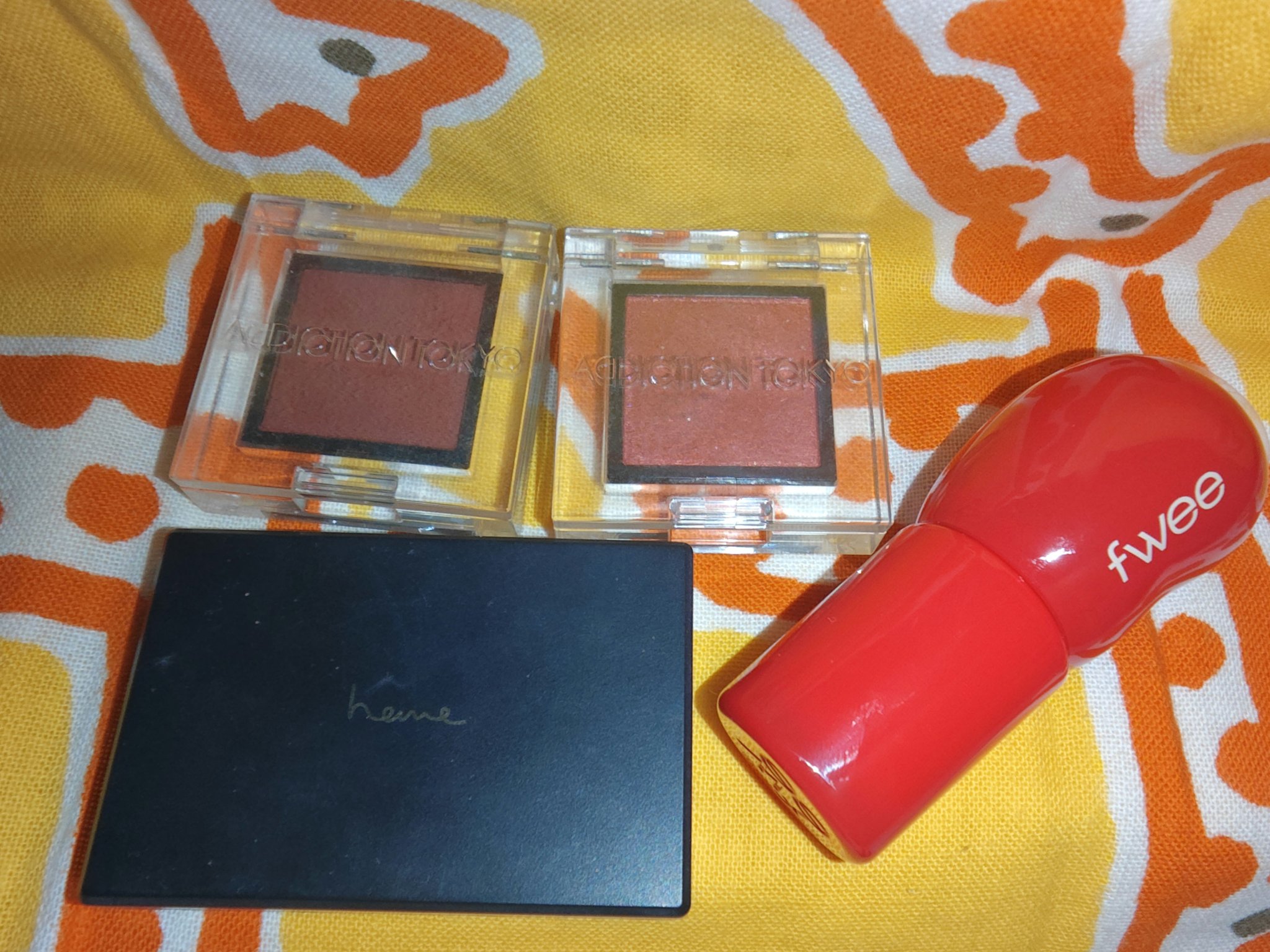  アディクション　ザ アイシャドウ プリズム 108PR Sunset Ember/ADDICTION/単色アイシャドウを使ったクチコミ（1枚目）