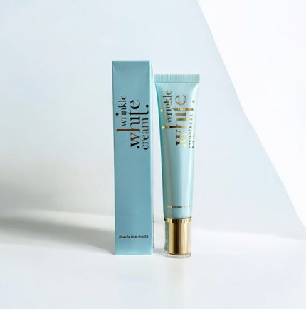 薬用リンクルホワイトクリーム/madama・hada(真珠肌)/フェイスクリームを使ったクチコミ(1枚目)