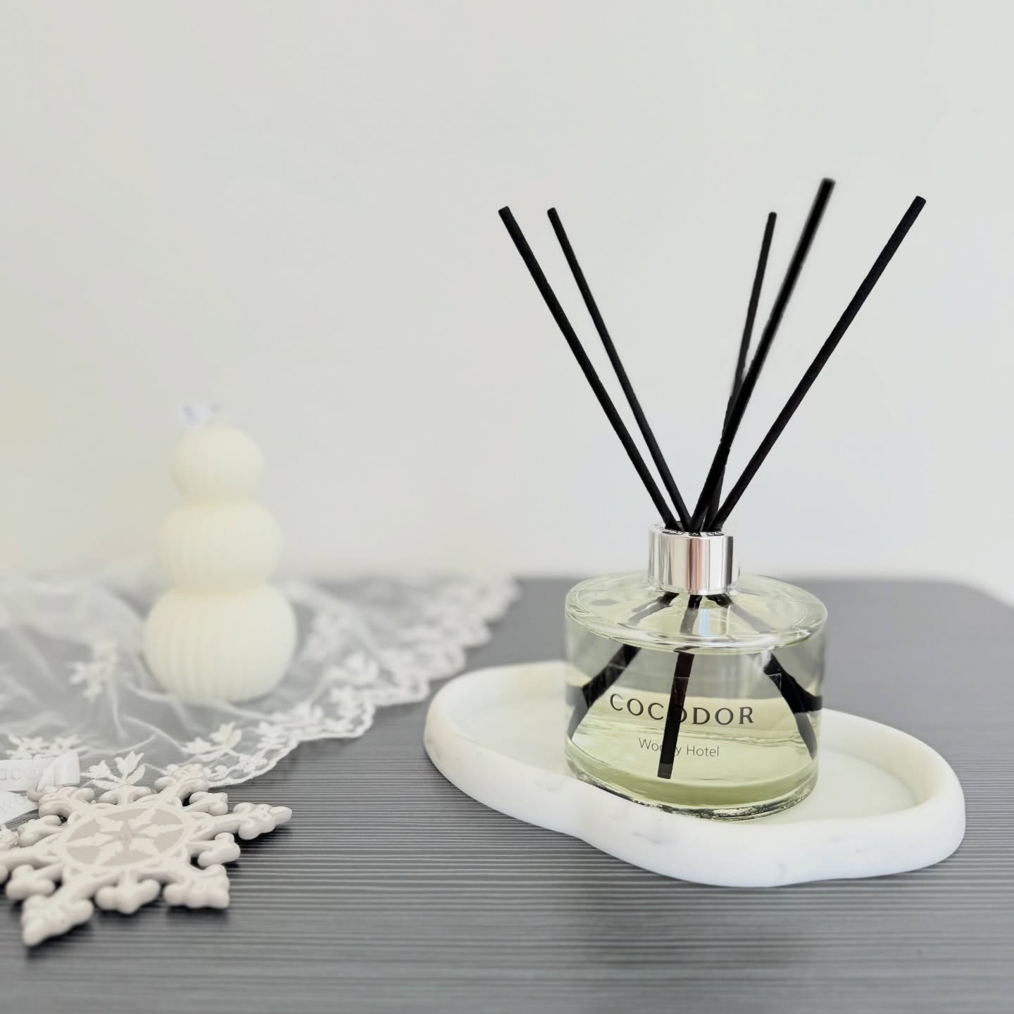 シグネチャー リードディフューザーウッディホテル/COCODOR/ルームフレグランスを使ったクチコミ（1枚目）