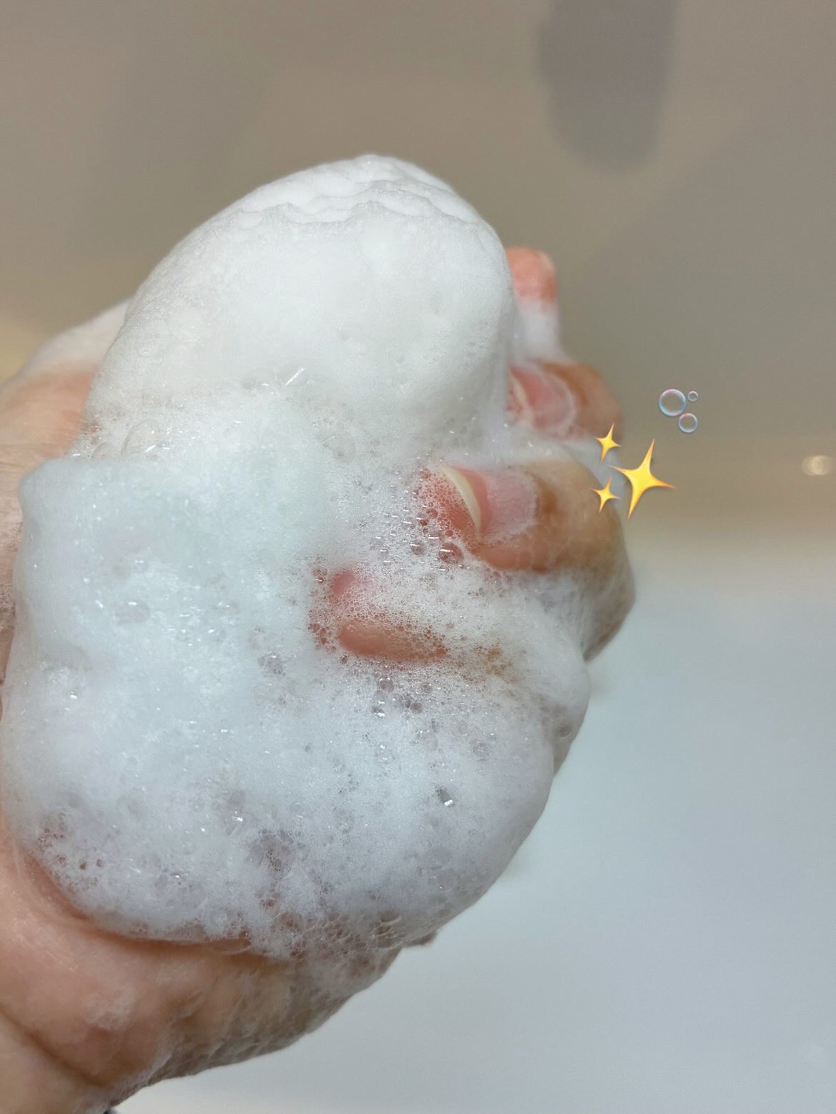 ワイルドピーチ ハンド＆ボディウォッシュ/KUOCA/ボディソープを使ったクチコミ（3枚目）