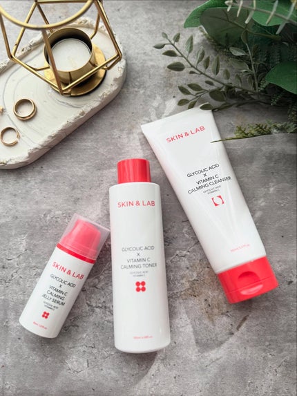 グリコール酸×ビタミンC カーミングゼリーセラム/SKIN&LAB/美容液を使ったクチコミ(8枚目)