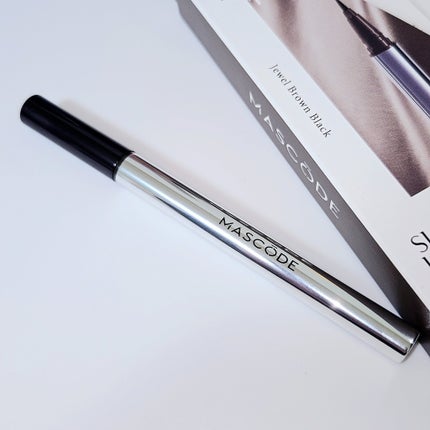 マスコード スリークリキッド アイライナー /MASCODE/リキッドアイライナーを使ったクチコミ(3枚目)