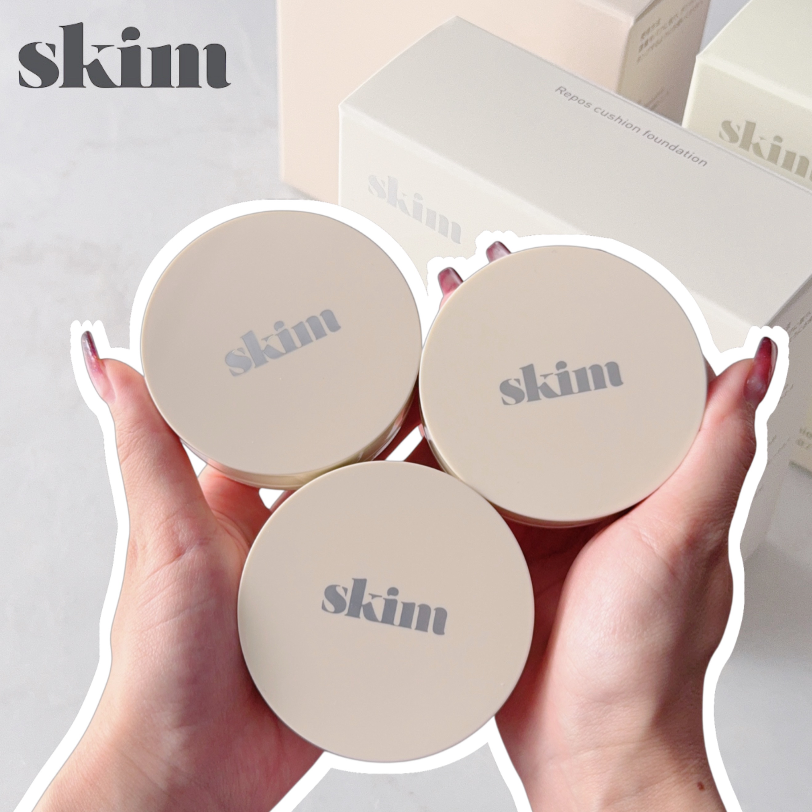 ルポ クッションファンデーション/skim /クッションファンデーションを使ったクチコミ（1枚目）