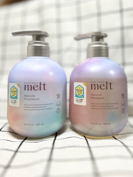 メルト スムースシャンプー/トリートメント/melt/市販シャンプーを使ったクチコミ(1枚目)