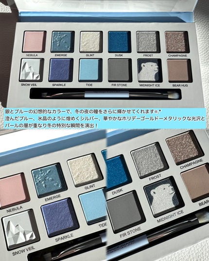 エクスプローラ12色 動物アイシャドウパレット/PERFECT DIARY/アイシャドウパレットを使ったクチコミ(2枚目)