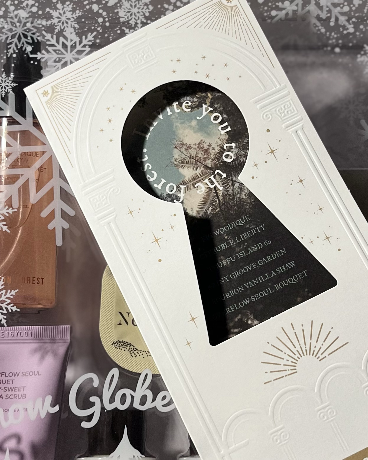 Login Forest オーバーフローソウルブーケ蒟蒻スリックシャワーのクチコミ「クリスマスの夜､特別な気分でボディケア🎄

ログインフォレストの新作ボディケアライン（良い香り.....」（2枚目）