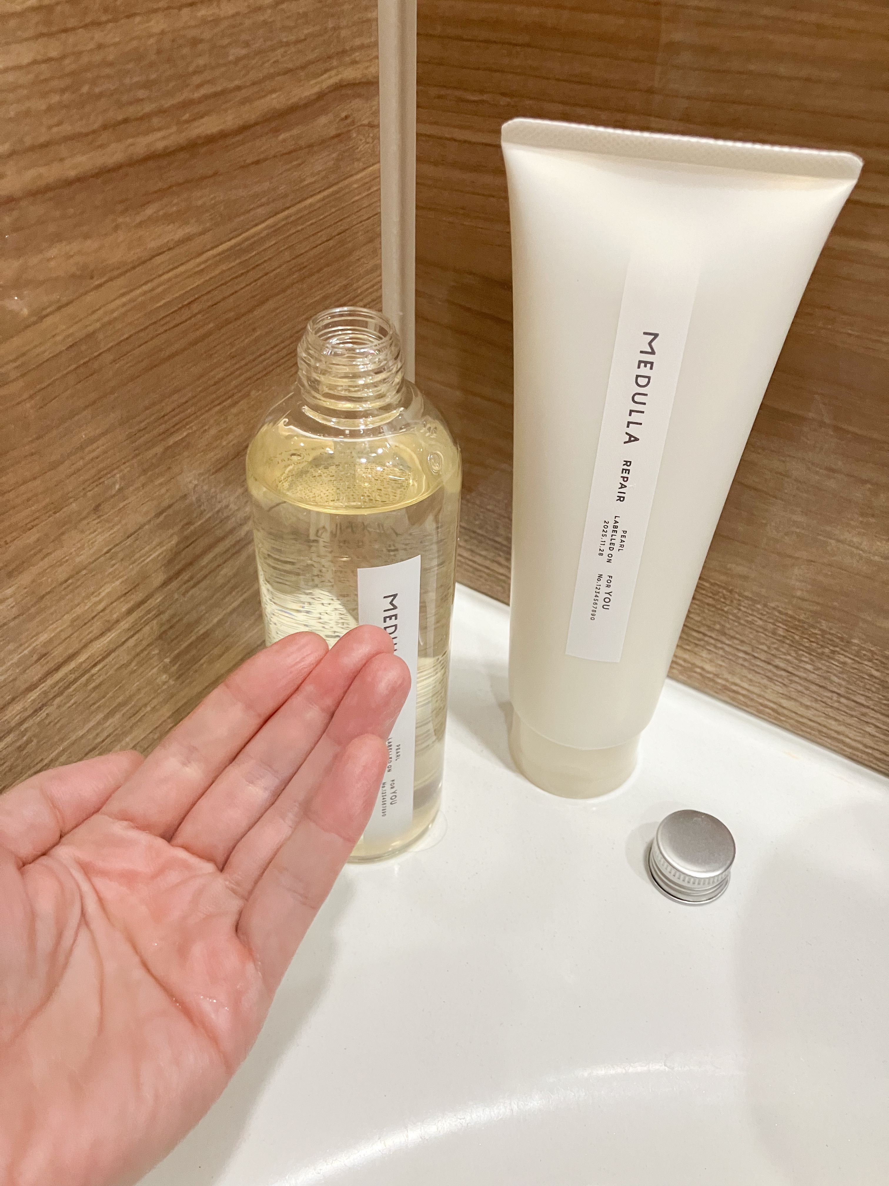 SHAMPOO & REPAIR/MEDULLA/市販シャンプーを使ったクチコミ（2枚目）