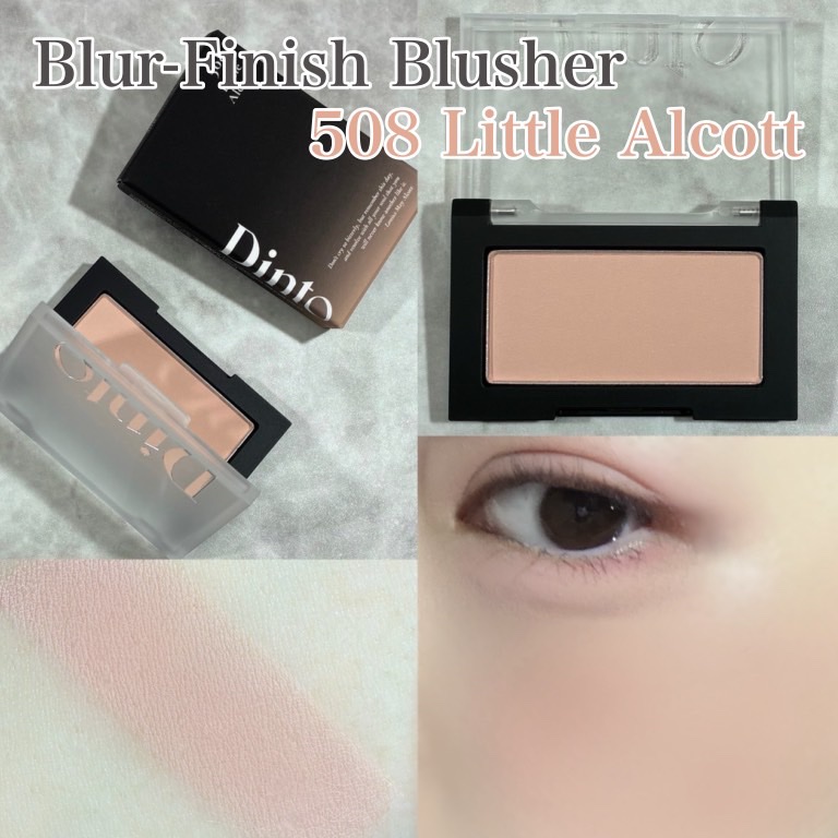 ブラーフィニシュブラッシャー/Dinto/パウダーチークを使ったクチコミ（3枚目）