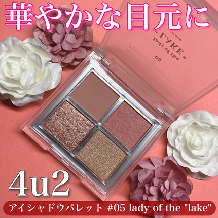 アイシャドウパレット/4U2/アイシャドウパレットを使ったクチコミ(1枚目)