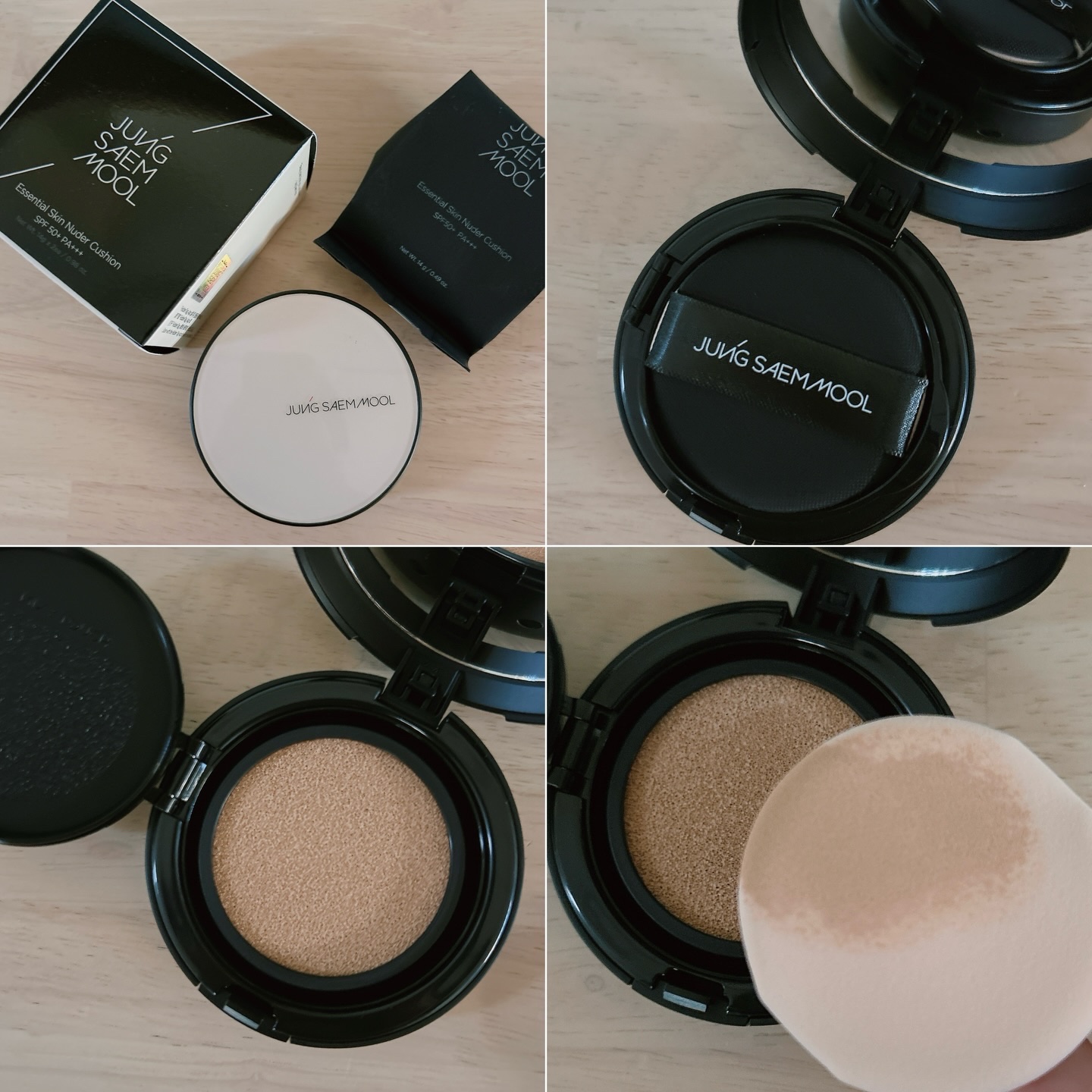 エッセンシャル スキン ヌーダー クッション/JUNG SAEM MOOL/クッションファンデーションを使ったクチコミ（2枚目）