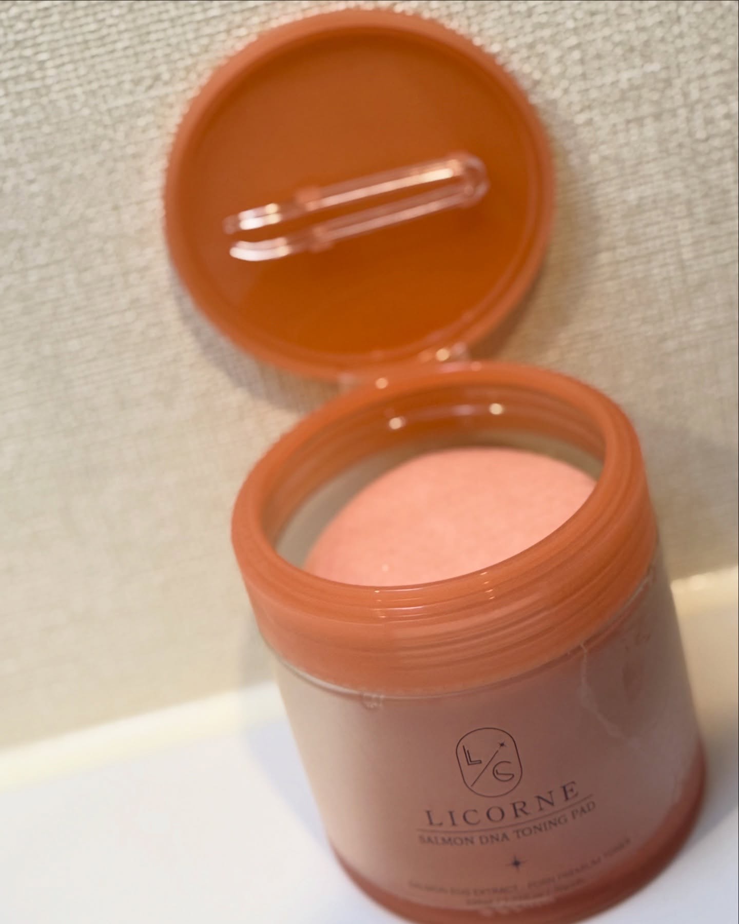 PDRN サーモンDNA トナーパッド/LICORNE/トナーパッドを使ったクチコミ（3枚目）