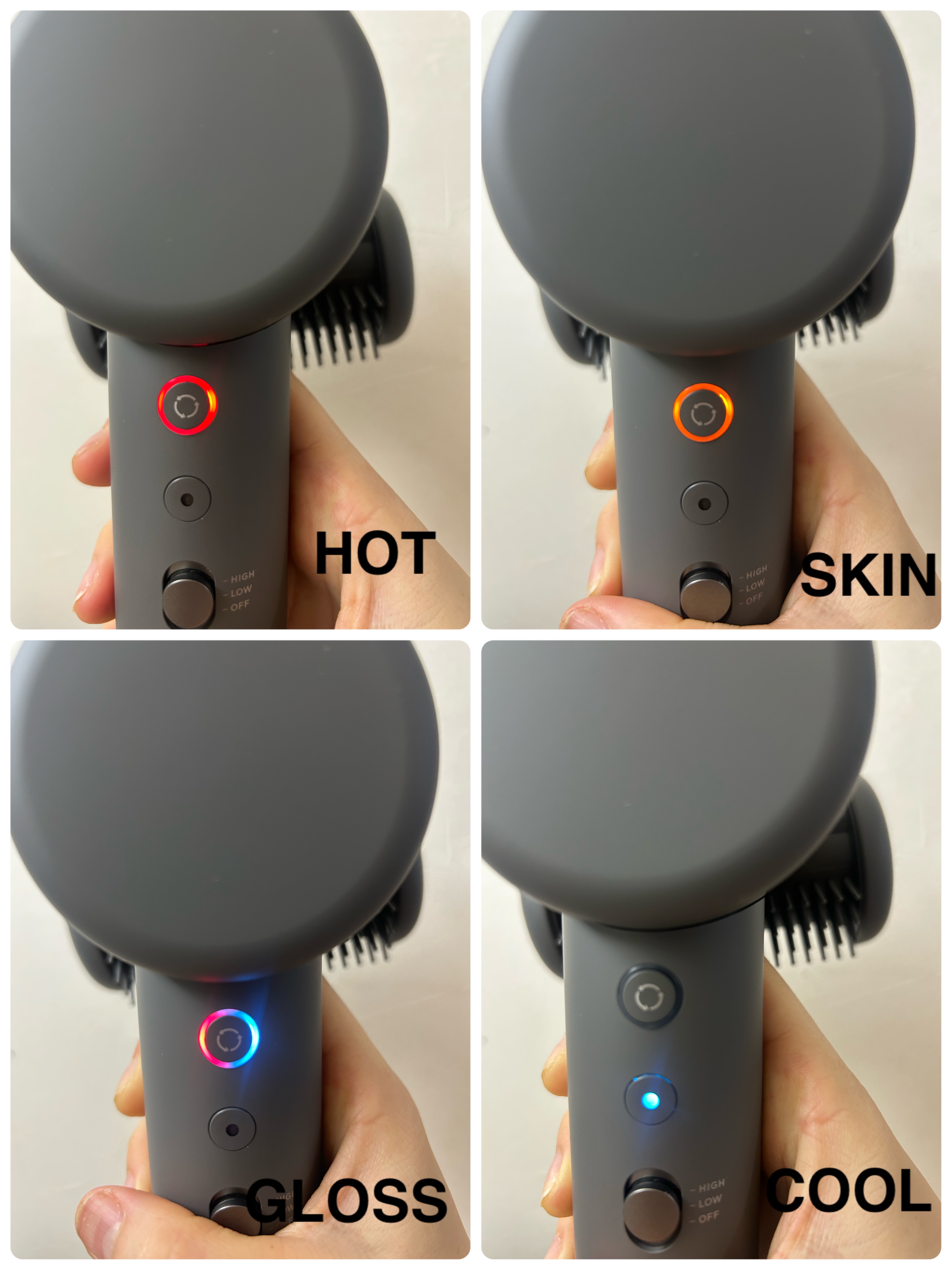 スムースシャインドライヤー/SALONIA/ドライヤーを使ったクチコミ（2枚目）