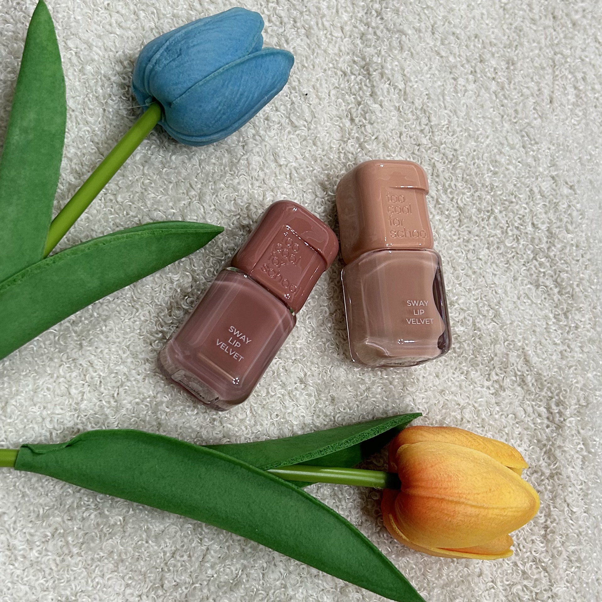 スウェイリップベルベット/too cool for school/リップティントを使ったクチコミ（1枚目）