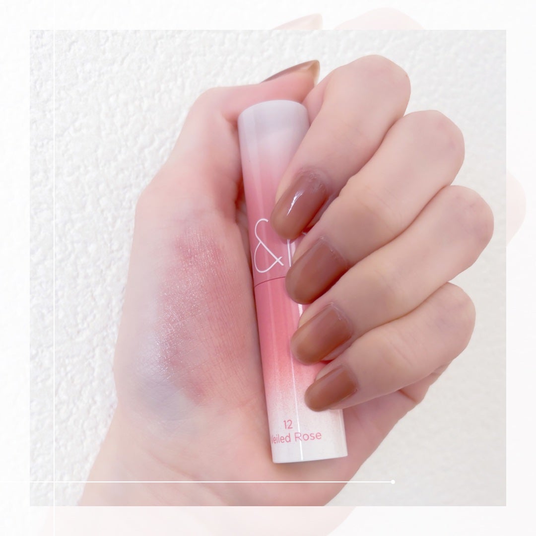 グラスティングメルティングバーム/rom&nd/リップバームを使ったクチコミ(2枚目)