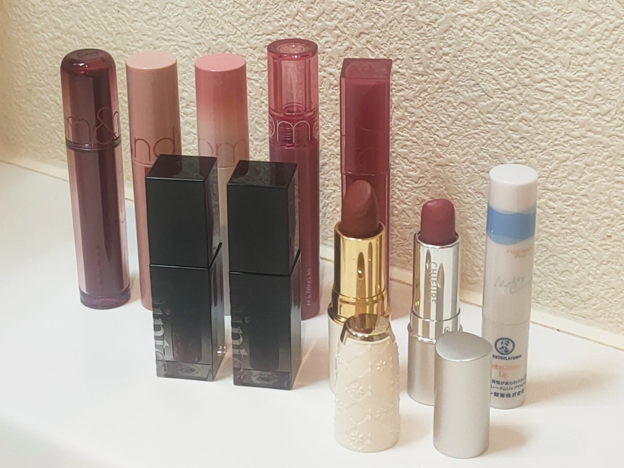 グラスティングカラーグロス/rom&nd/リップグロスを使ったクチコミ（1枚目）