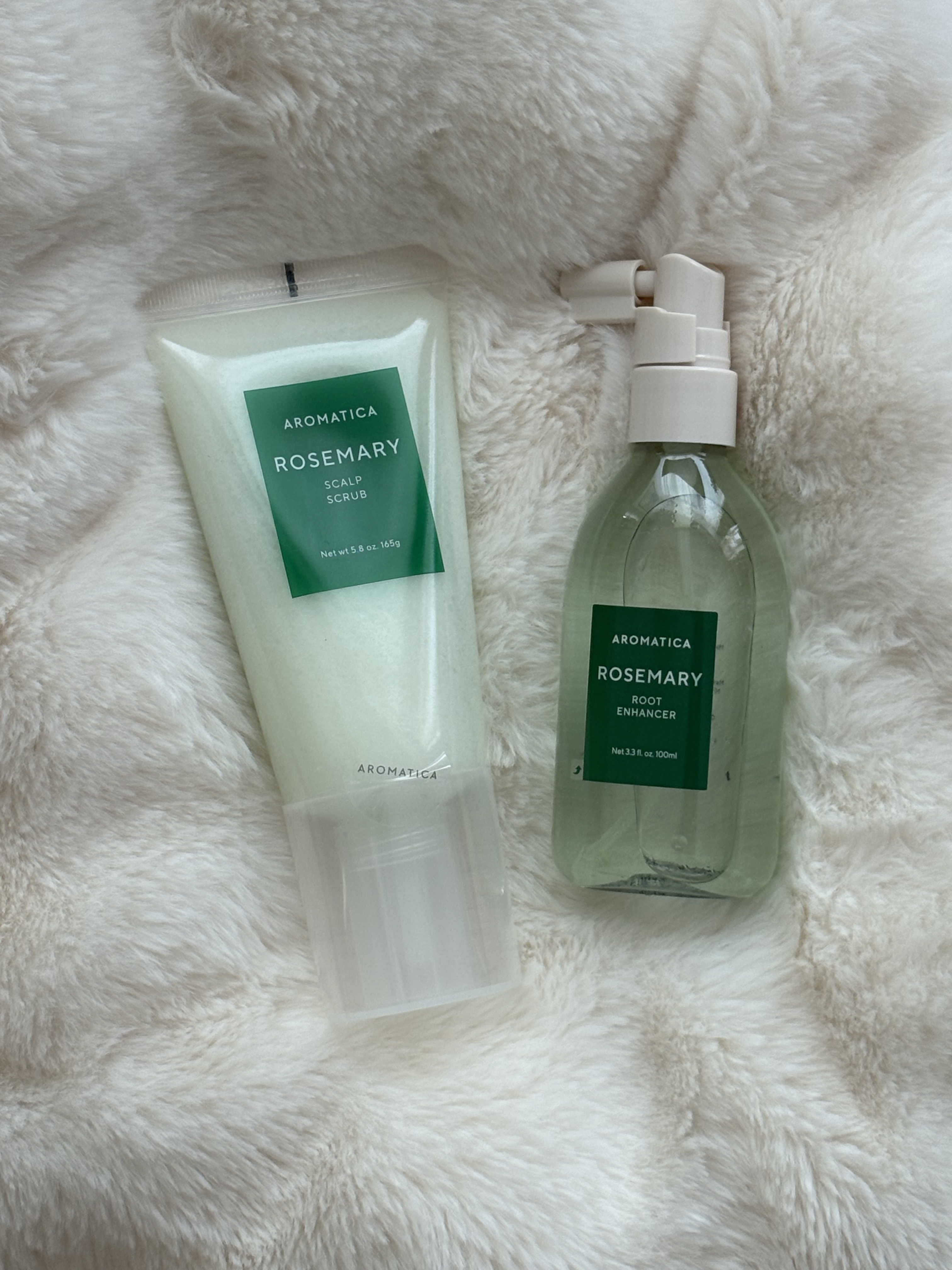 ローズマリー スカルプ スクラブ/AROMATICA/ヘッドスクラブを使ったクチコミ（1枚目）