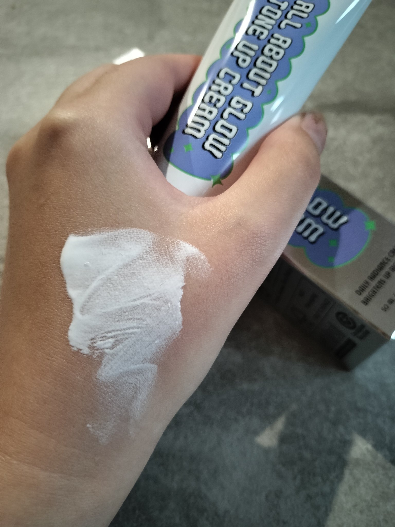 オールアバウトグロウトーンアップクリーム/CHASIN'RABBITS/化粧下地を使ったクチコミ（2枚目）