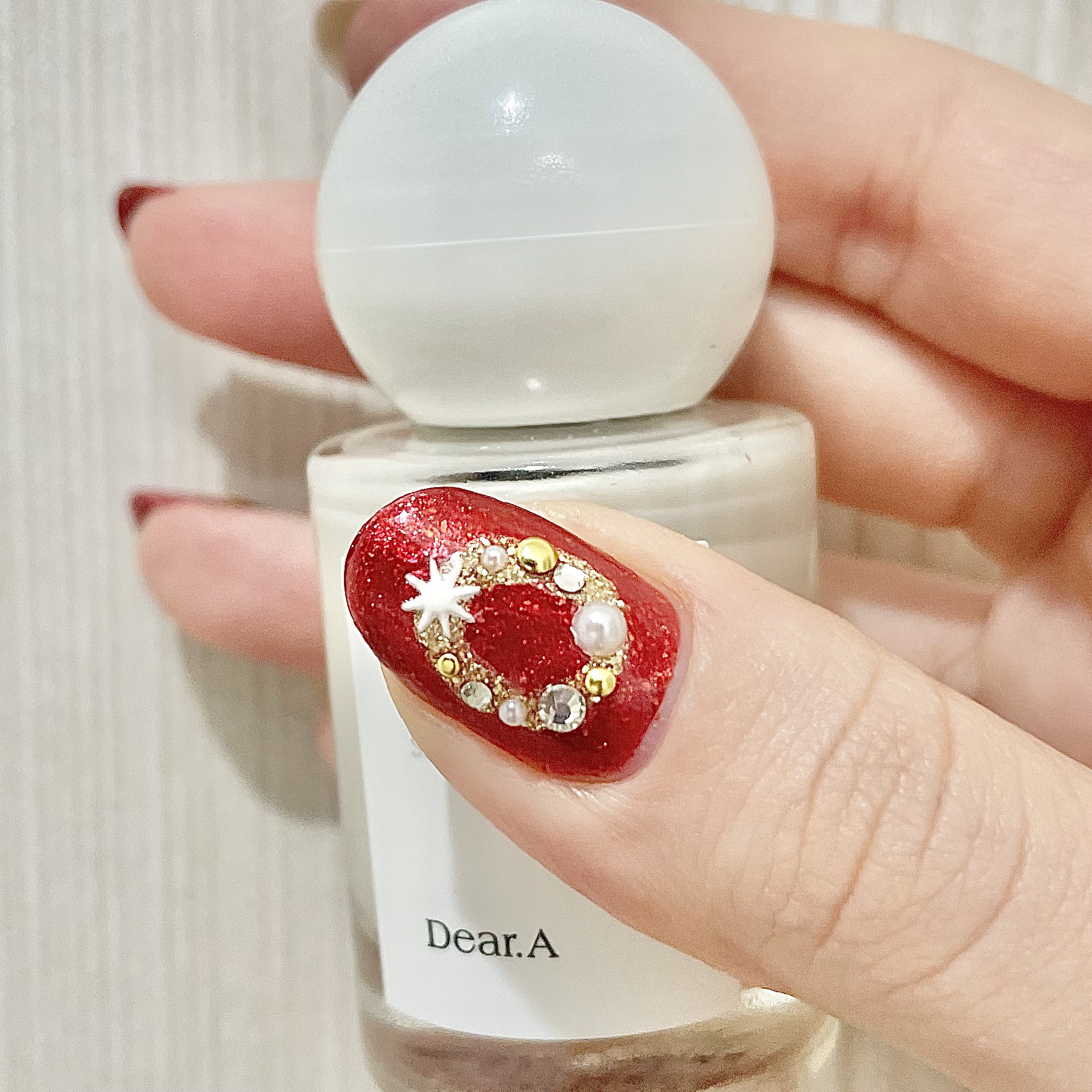 ネイルパーツ/セリア/ネイルチップ・パーツを使ったクチコミ（3枚目）