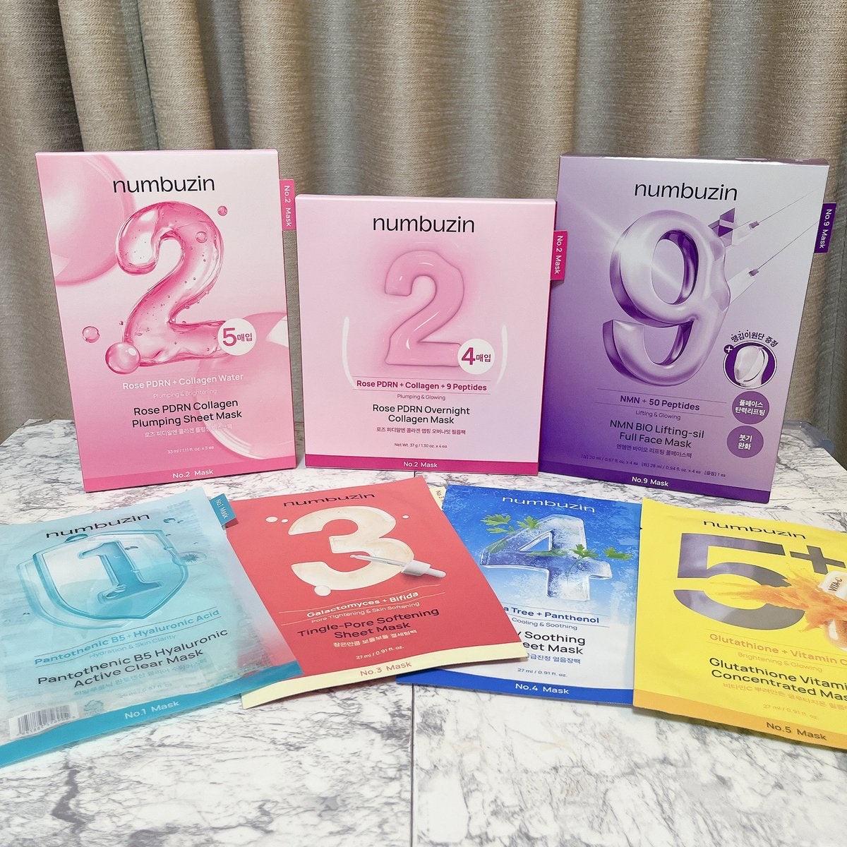 2番 ローズPDRNコラーゲンぷるぷるマスク/numbuzin/シートマスク・パックを使ったクチコミ（1枚目）