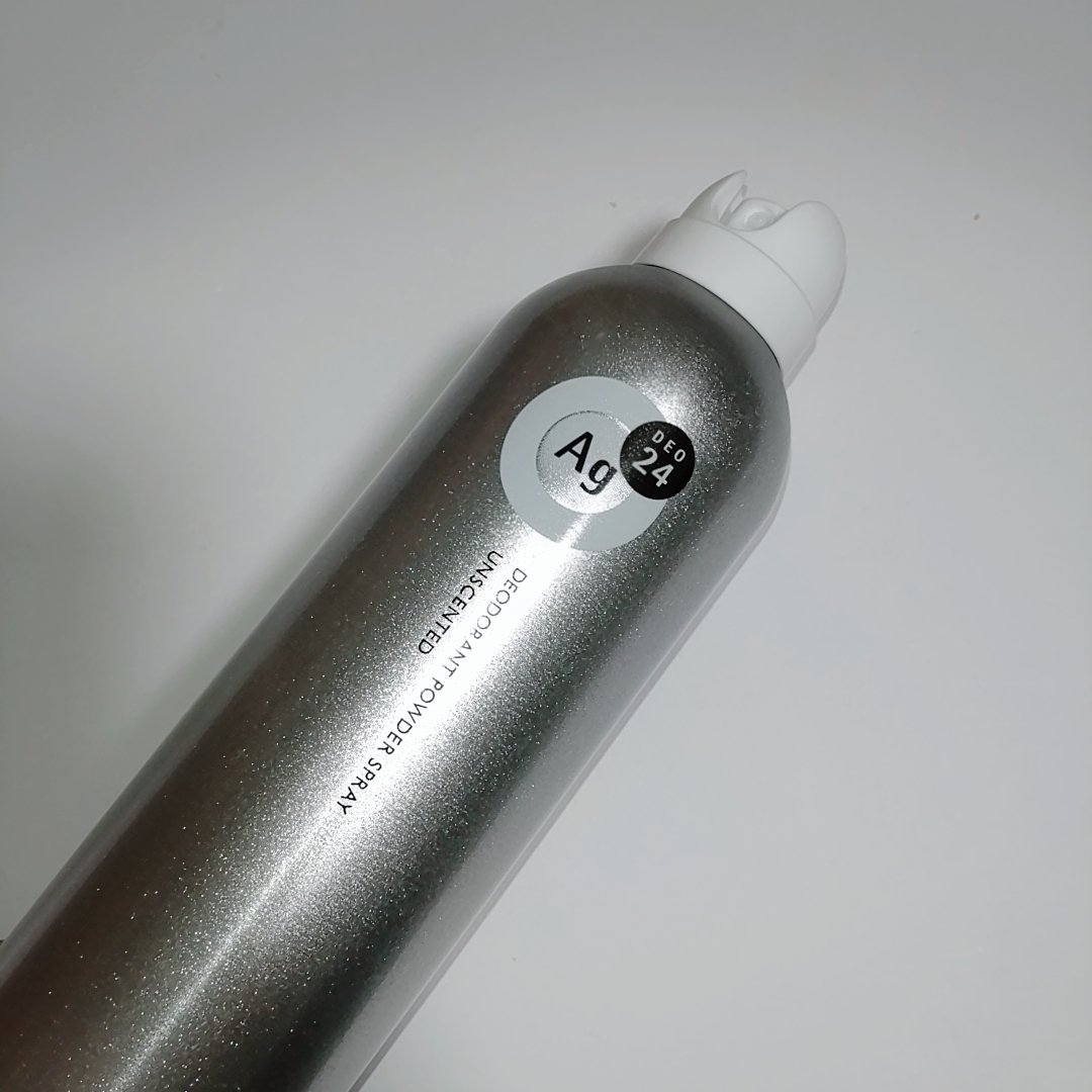 デオドラントスプレー（無香性）/エージーデオ24/デオドラント・制汗剤を使ったクチコミ（1枚目）