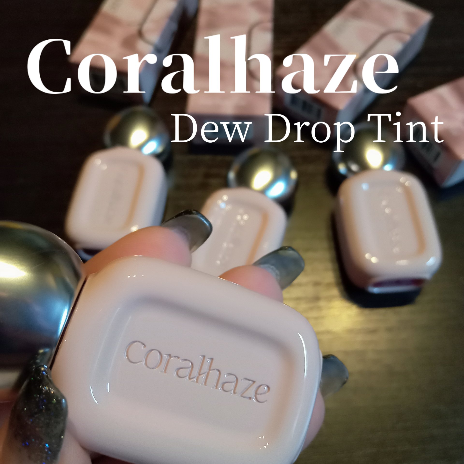 デュー ドロップ ティント/Coralhaze/リップティントを使ったクチコミ（1枚目）