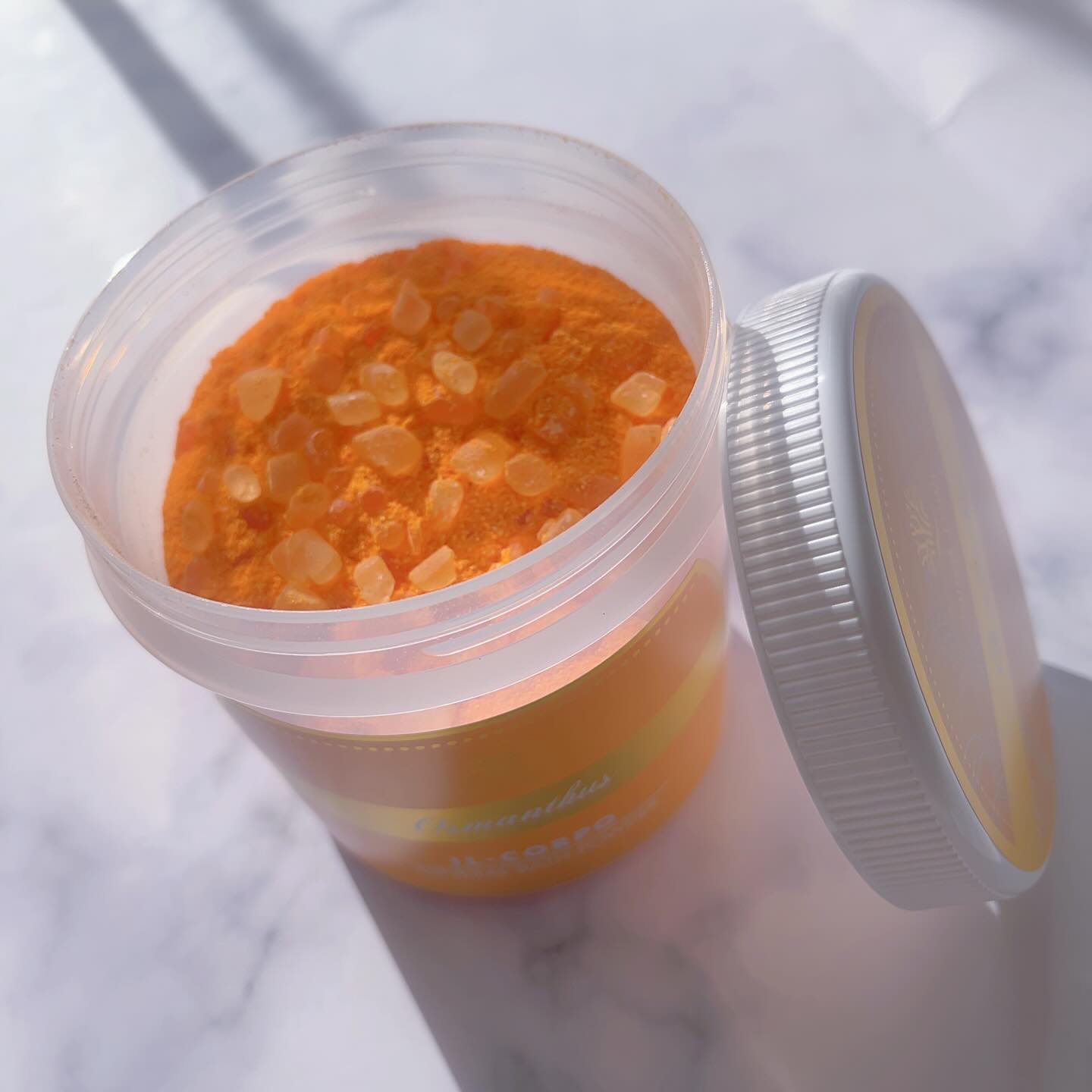 ミネラルバスパウダー オスマンサス/イルコルポ/無機塩系入浴剤を使ったクチコミ（2枚目）