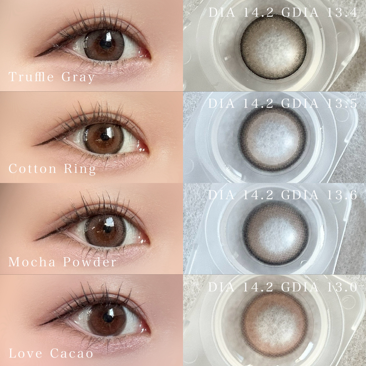 melloew 1day/melloew/ワンデー（１DAY）カラコンを使ったクチコミ（2枚目）