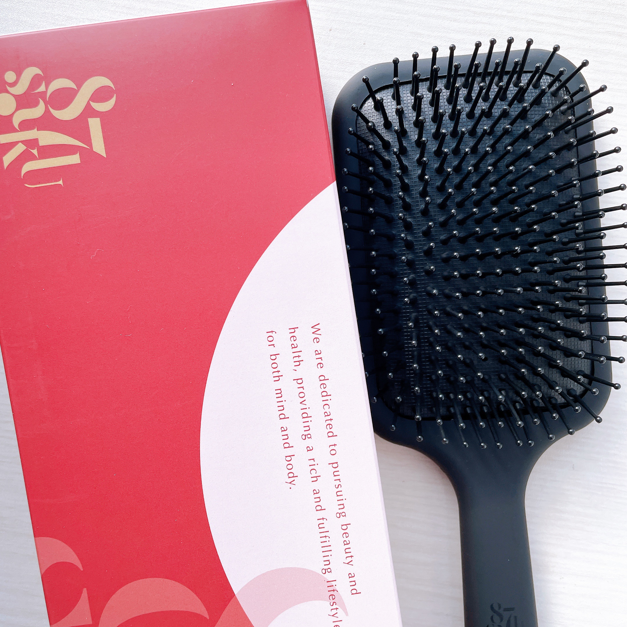 87saku ハナサク パドルブラシ/87saku/ヘアブラシを使ったクチコミ（1枚目）